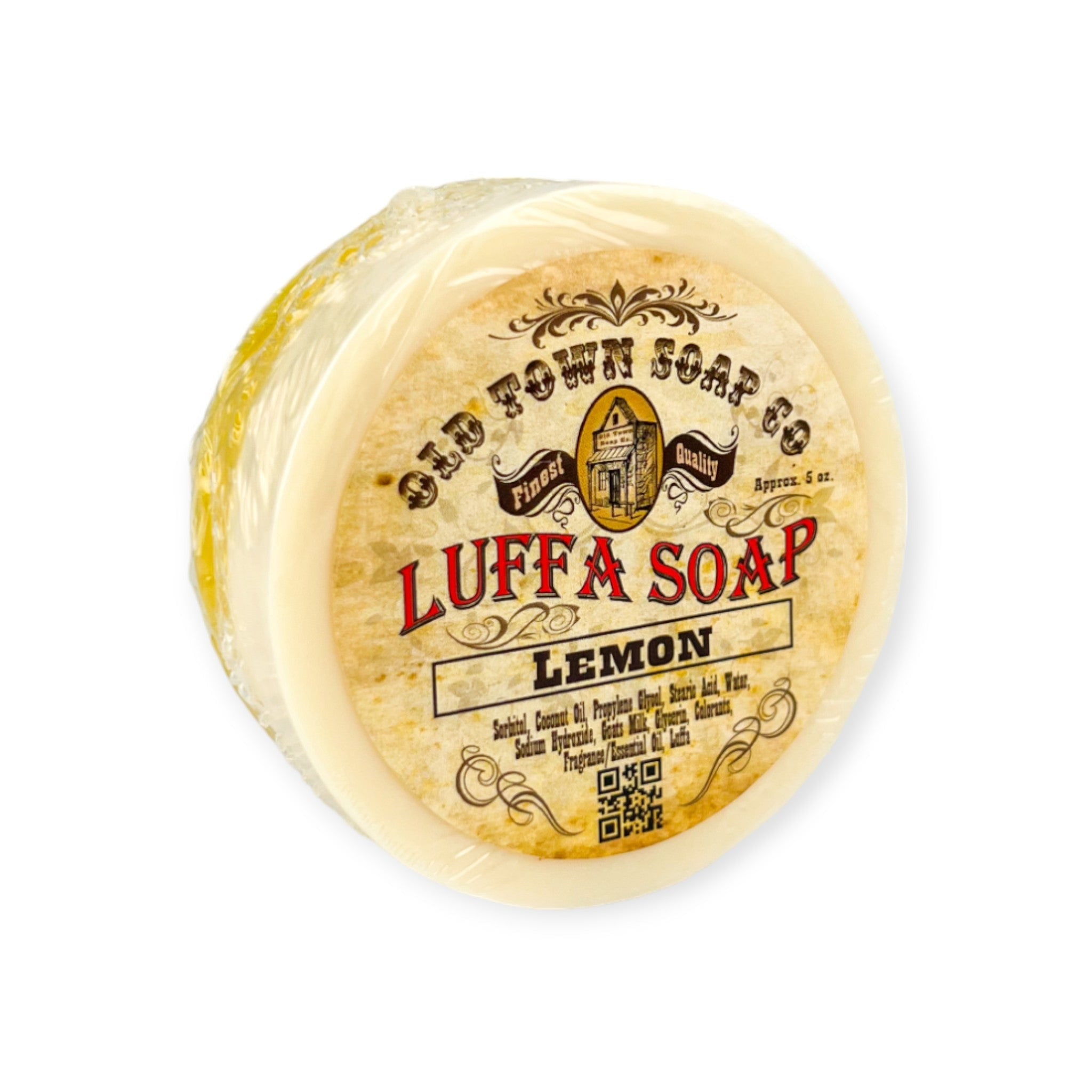 Lemon - Luffa Soap - Old Town Soap Co.