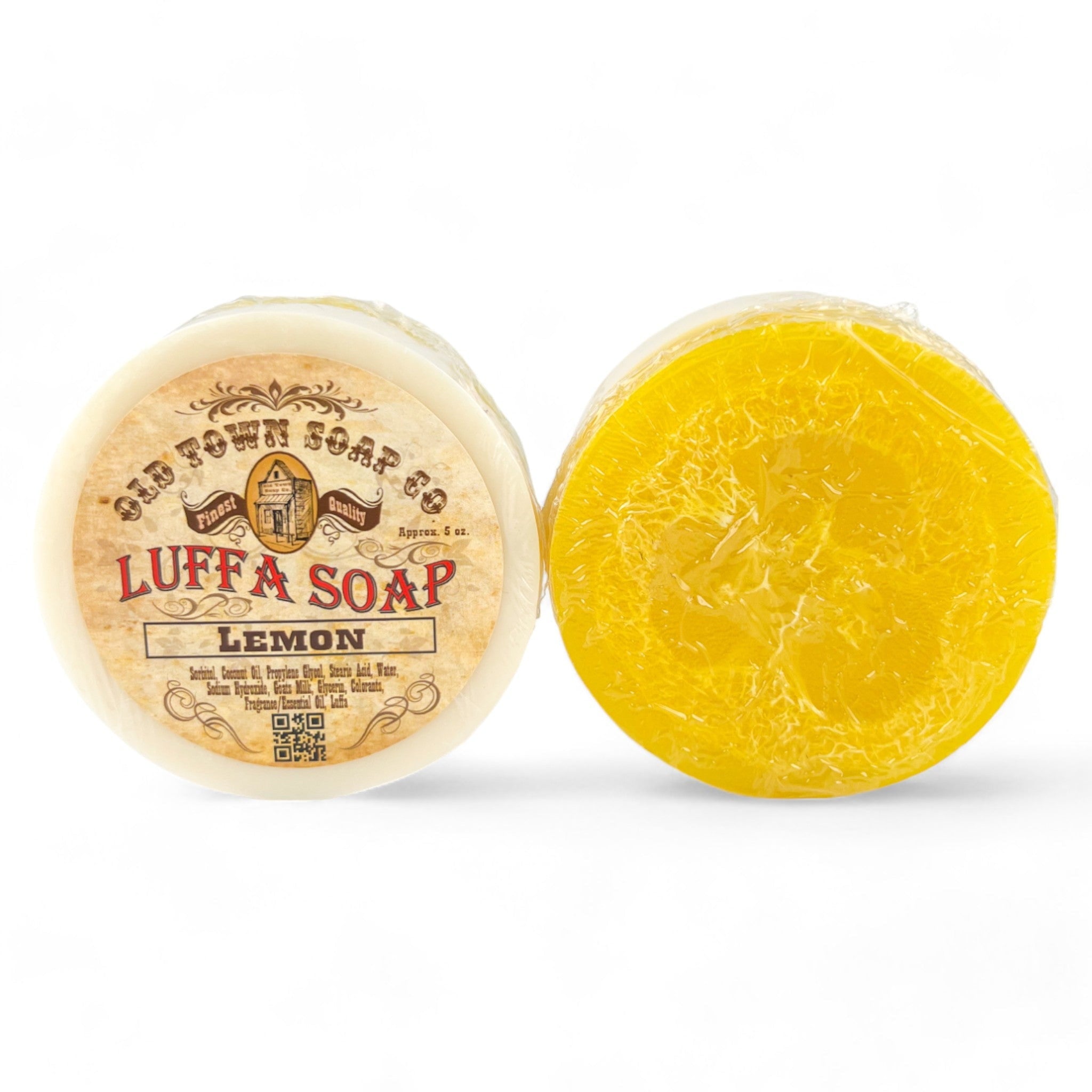 Lemon - Luffa Soap - Old Town Soap Co.