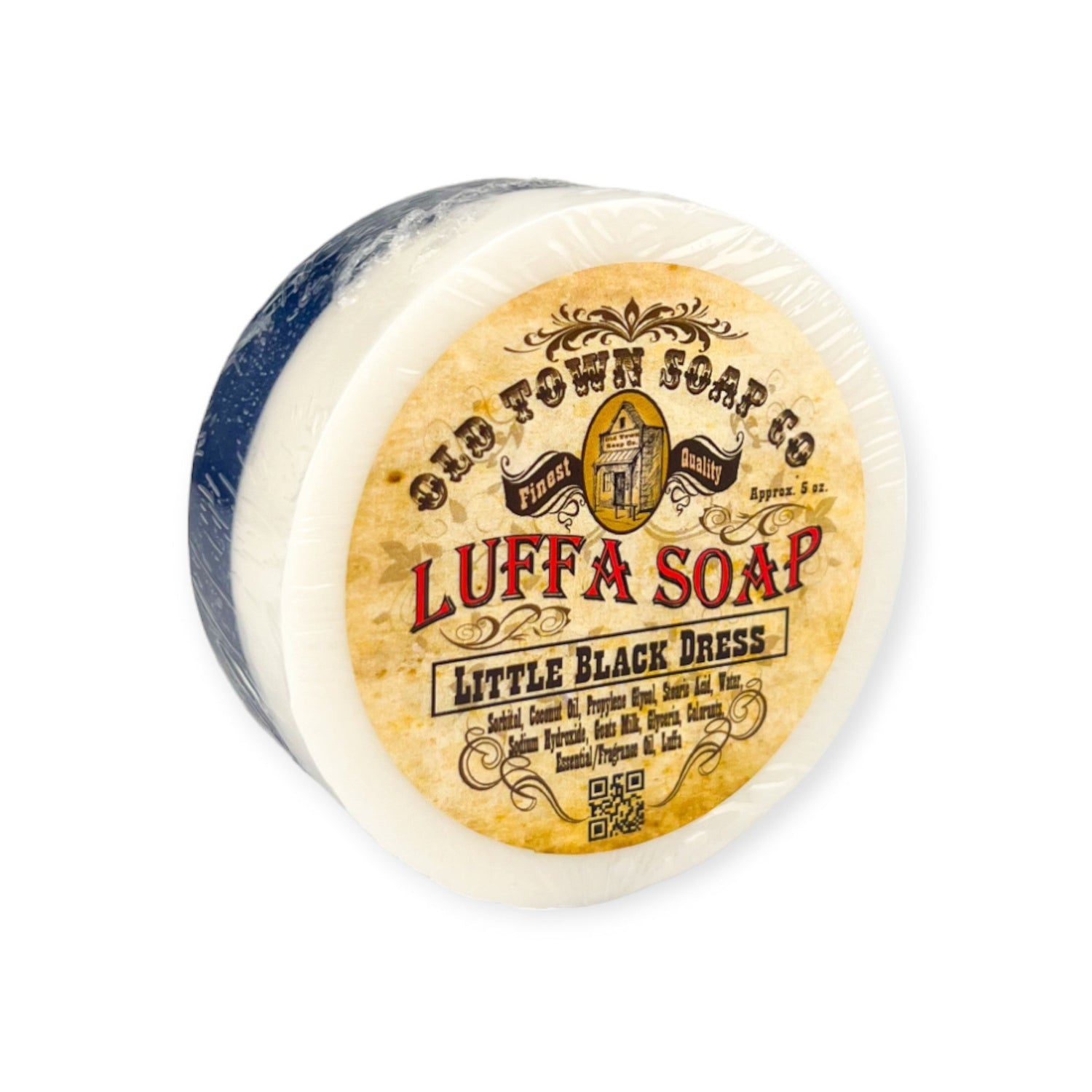 Little Black Dress -Luffa Soap - Old Town Soap Co.