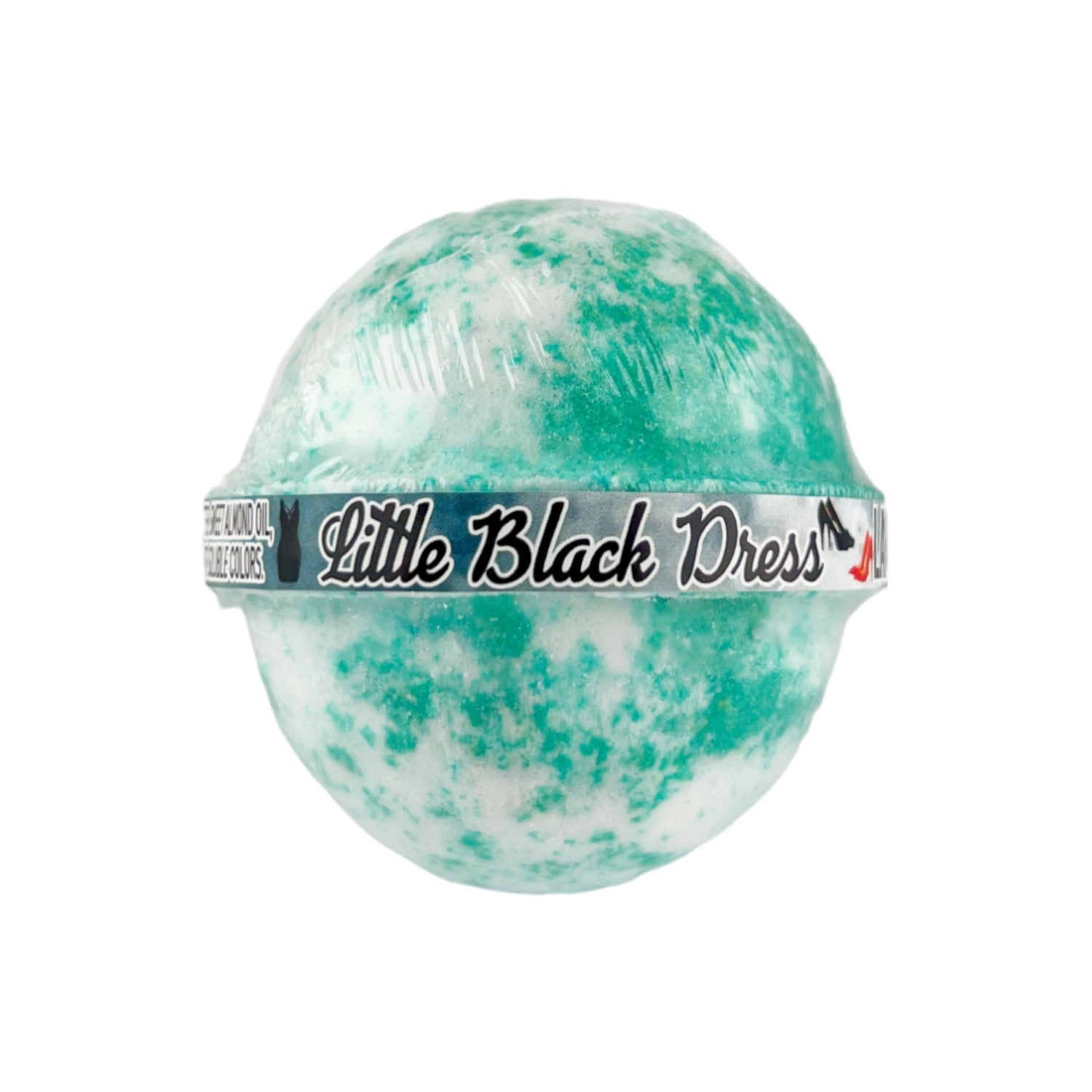 Little Black Dress Bath Bomb -Large - Old Town Soap Co.