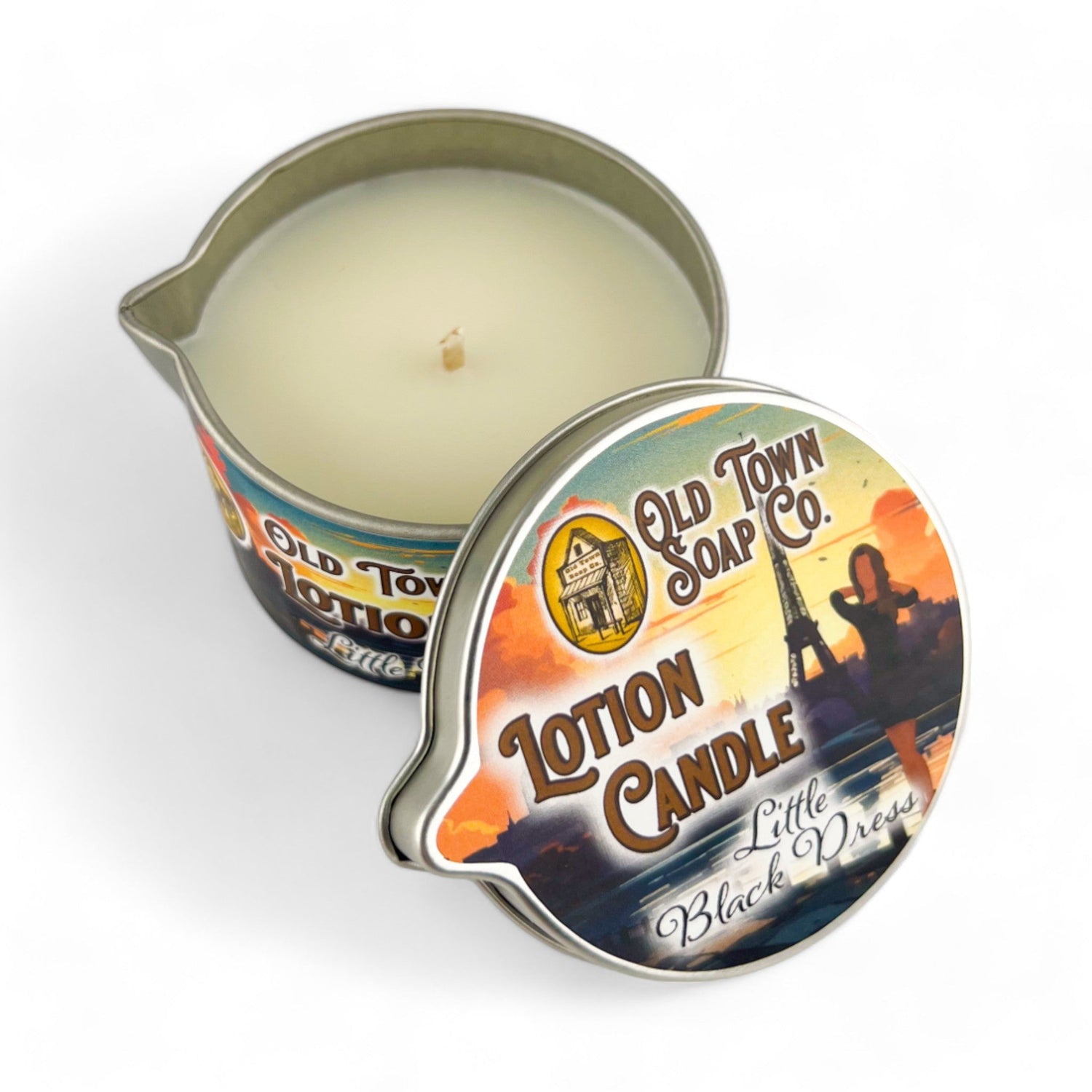 Little Black Dress Lotion Candle - Old Town Soap Co.