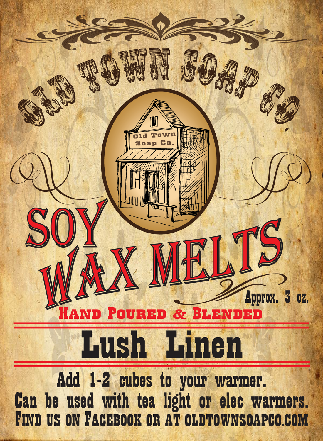 Lush Linen Wax Melts