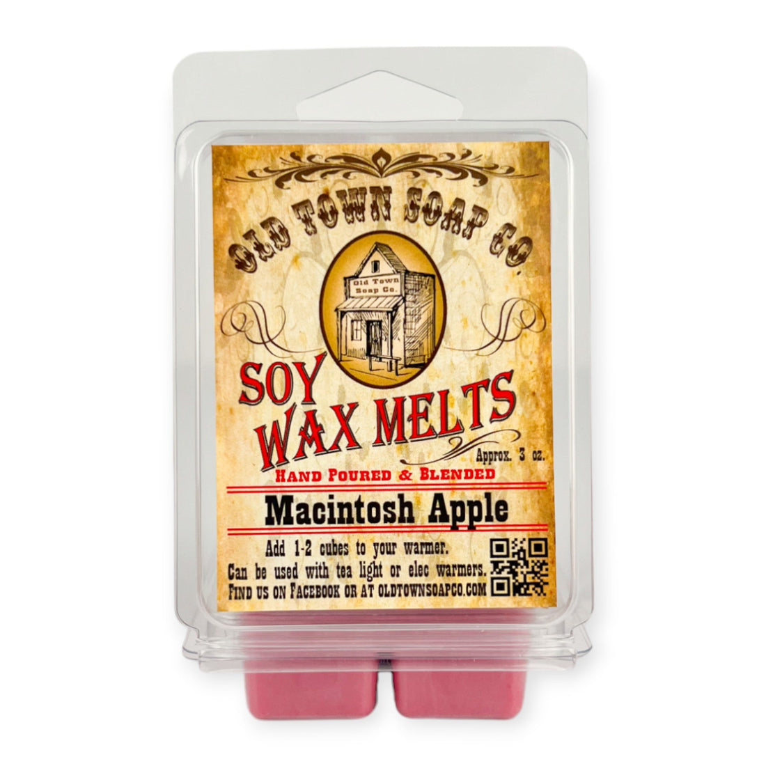 Macintosh Apple Wax Melts - Old Town Soap Co.