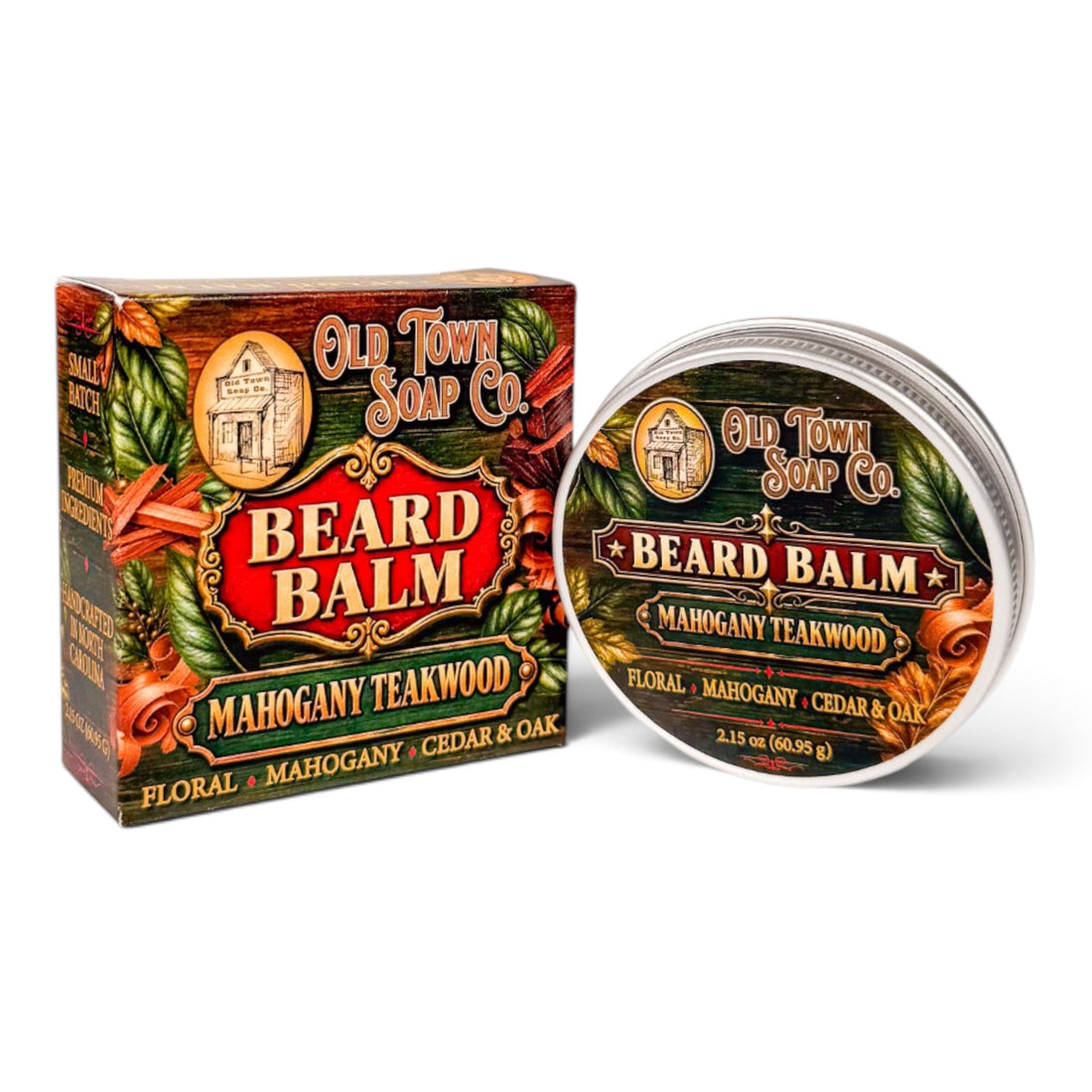 Mahogany Teakwood Beard Balm