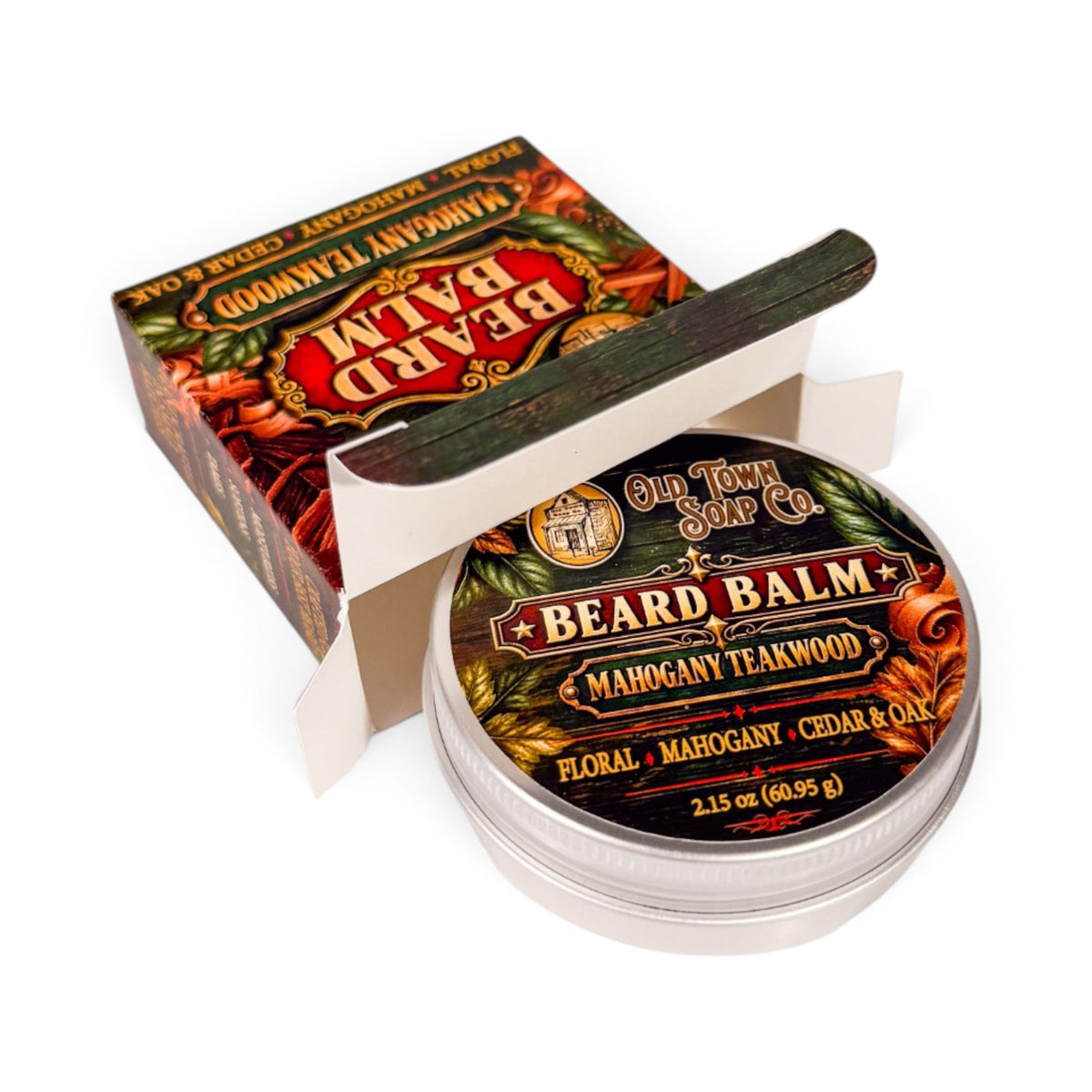 Mahogany Teakwood Beard Balm