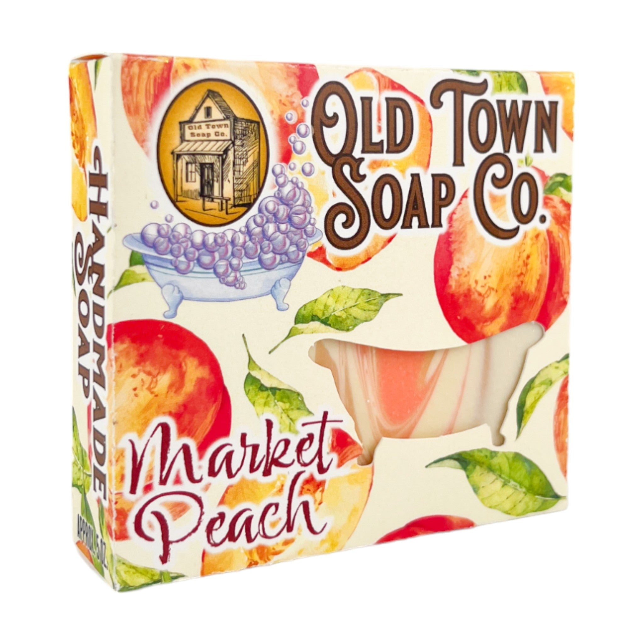 Market Peach -Bar Soap - Old Town Soap Co.