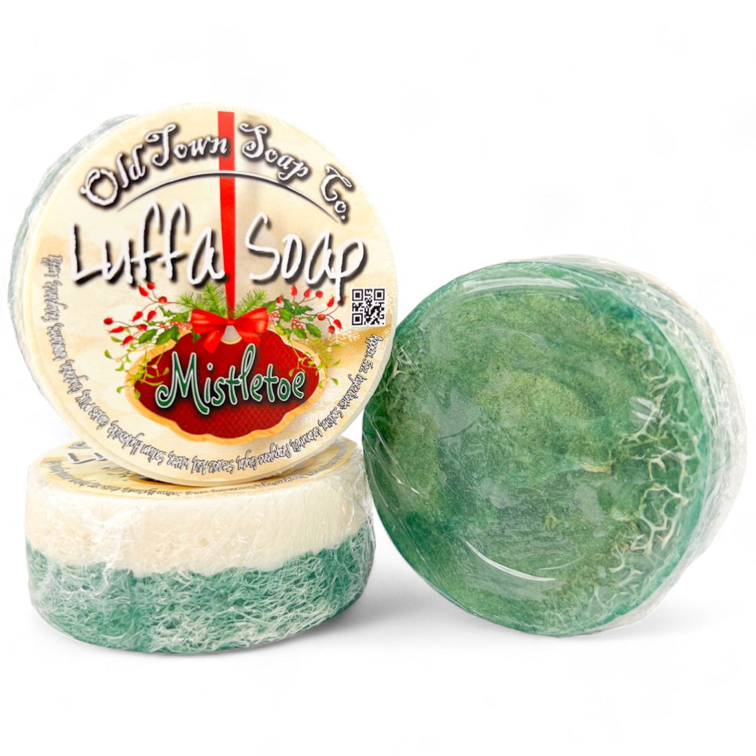 Mistletoe Luffa Soap - Old Town Soap Co.