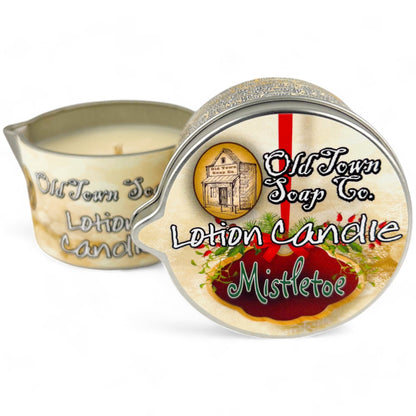 Mistletoe Lotion Candle - Old Town Soap Co.