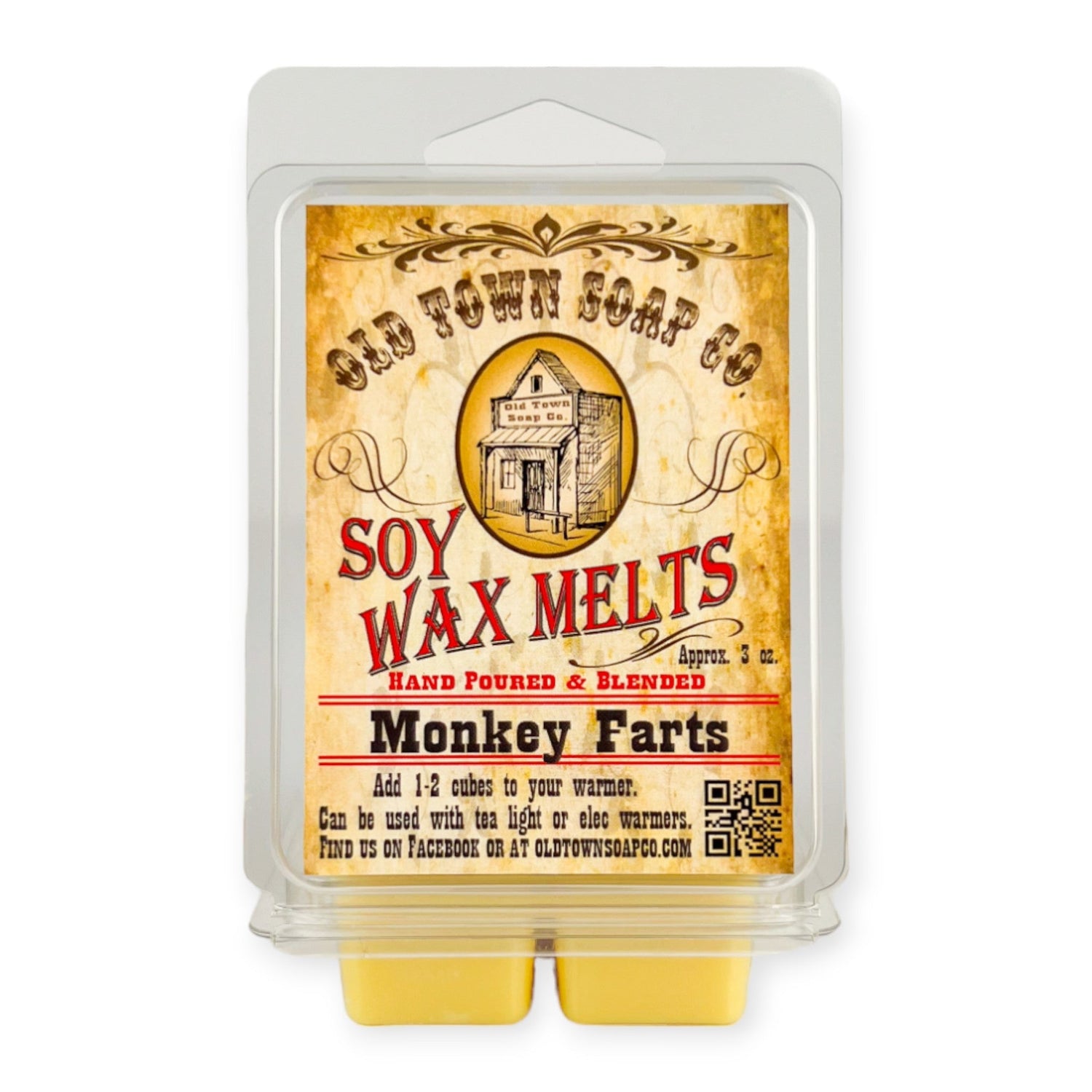 Monkey Farts Wax Melts - Old Town Soap Co.