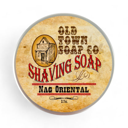 Nag Oriental -Shave Soap Tin - Old Town Soap Co.