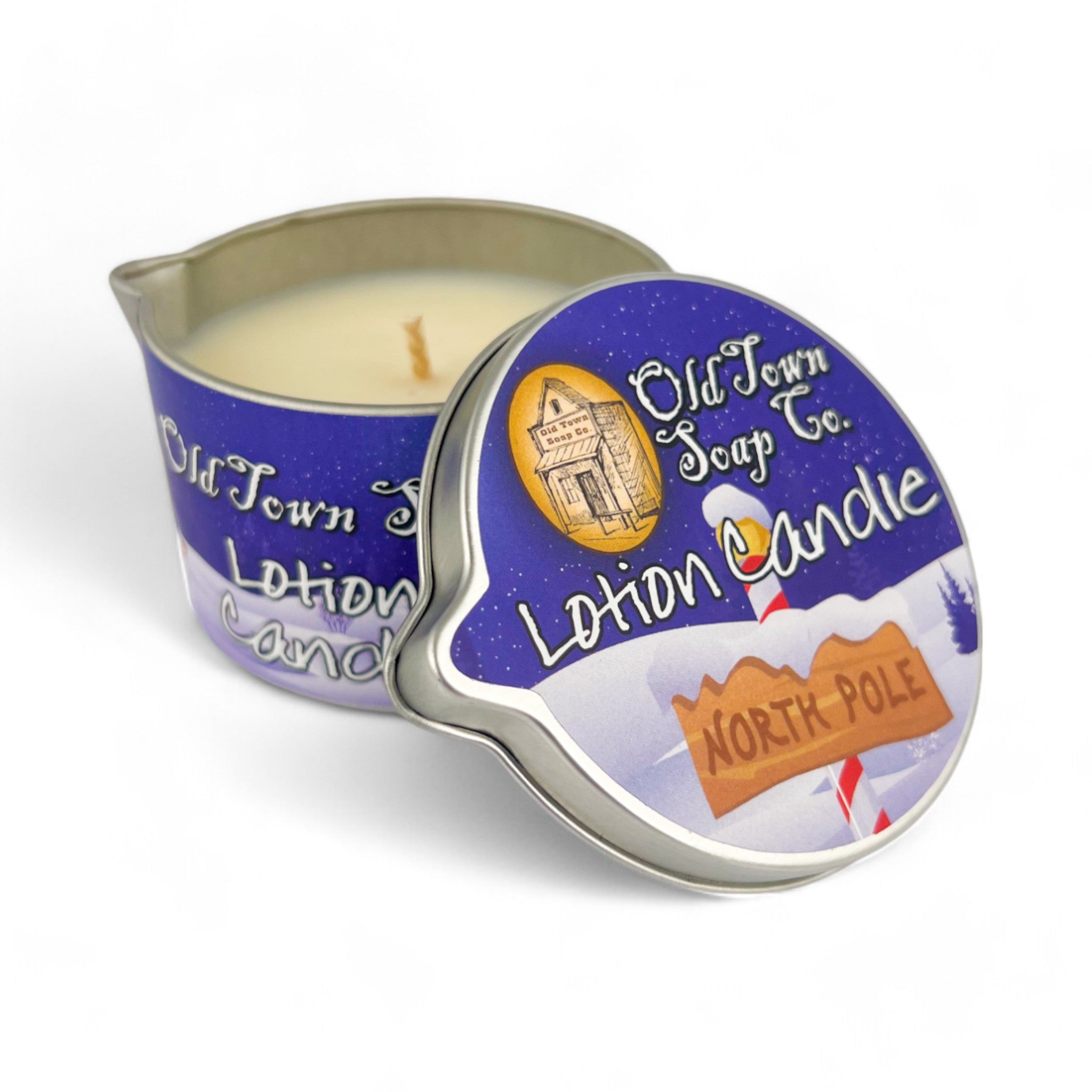 North Pole Lotion Candle