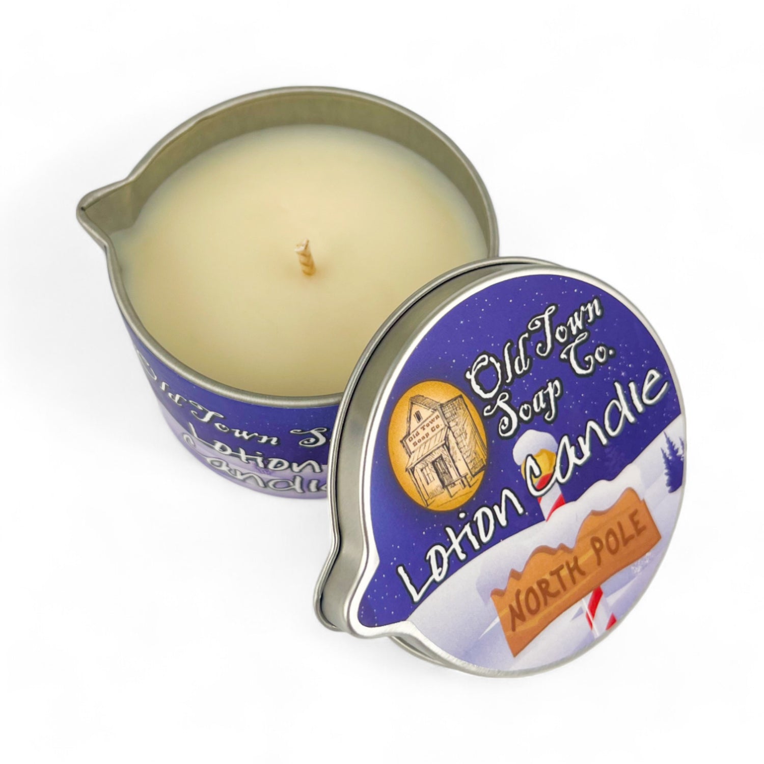 North Pole Lotion Candle