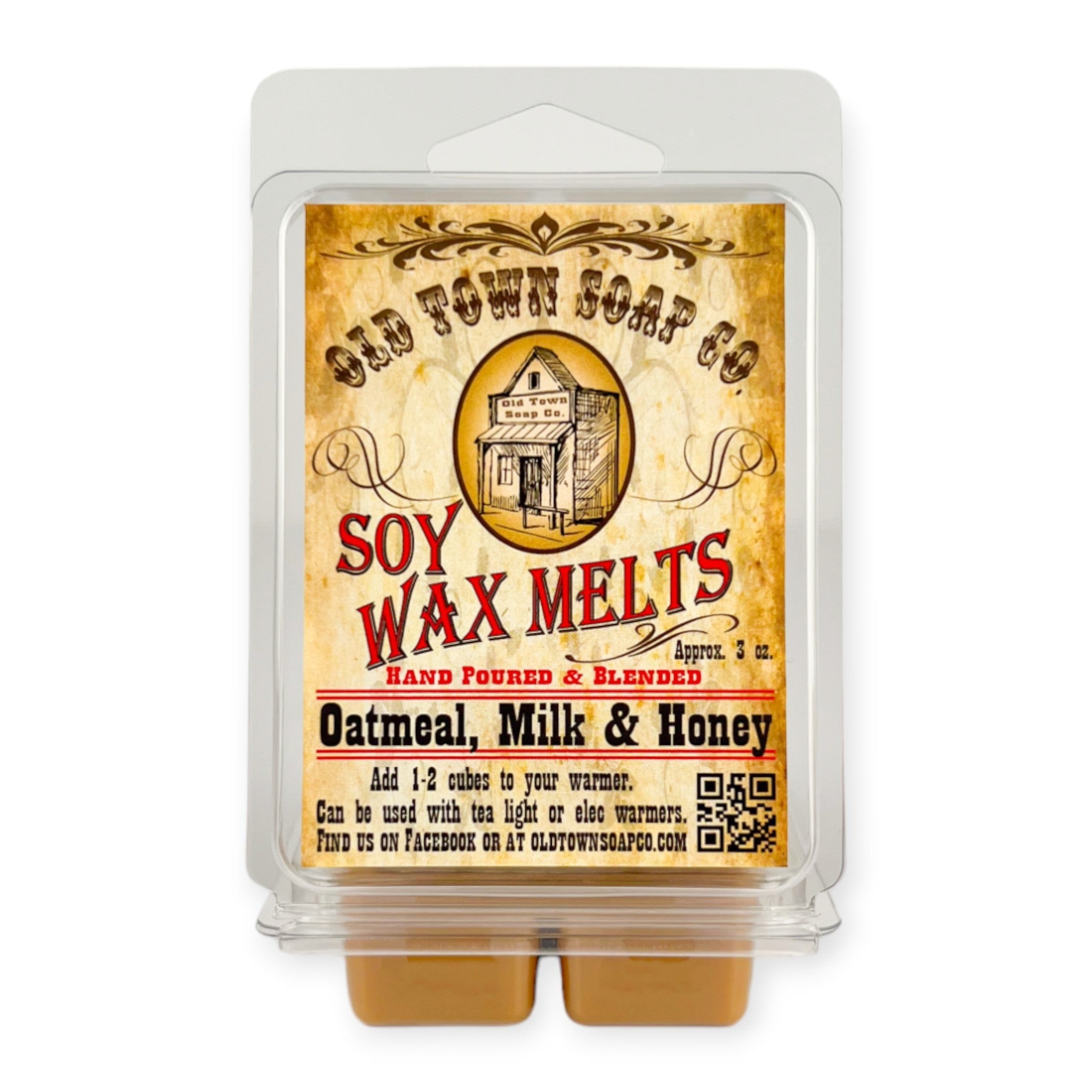 Oatmeal Milk &amp; Honey Wax Melts - Old Town Soap Co.