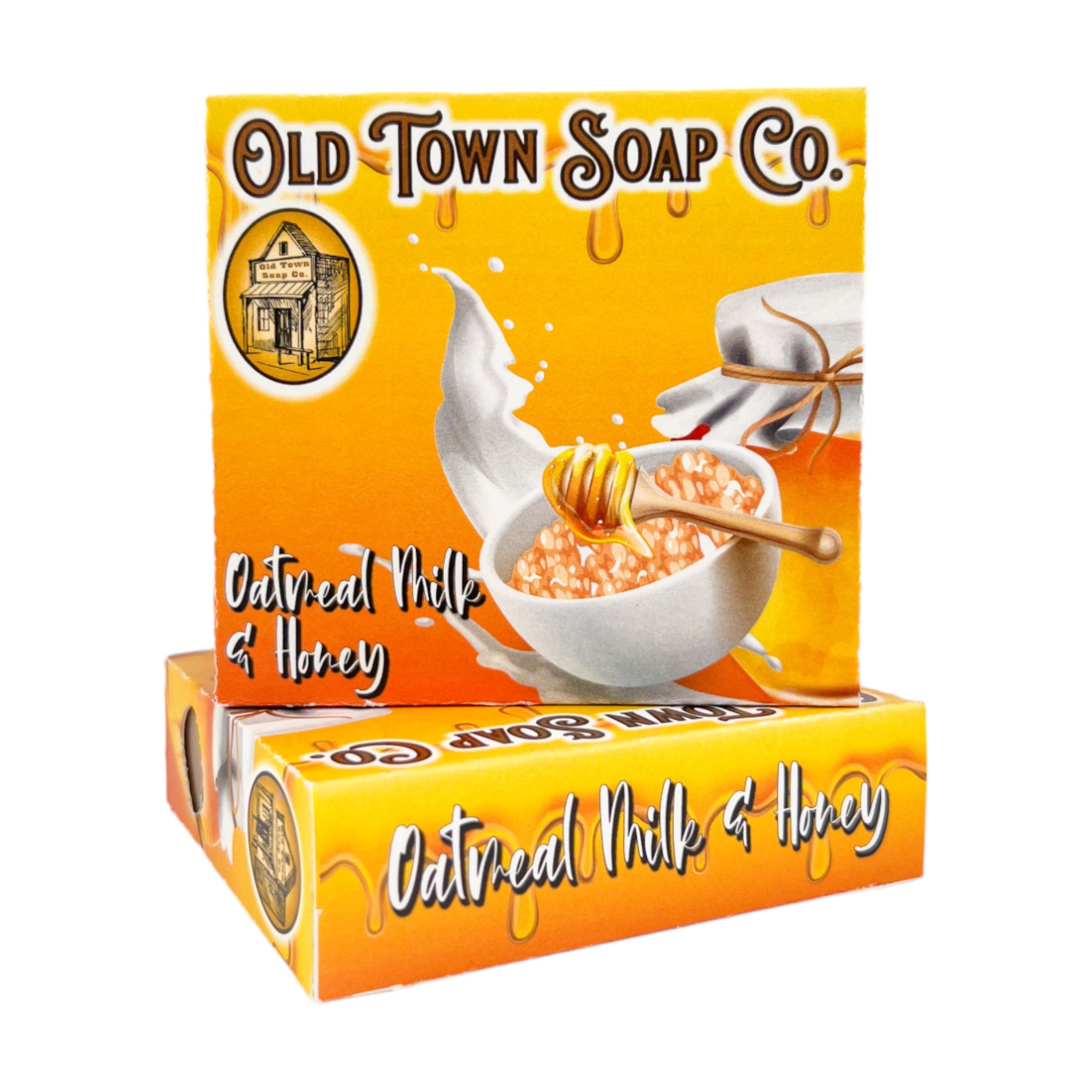 Oatmeal Milk &amp; Honey -Bar Soap - Old Town Soap Co.