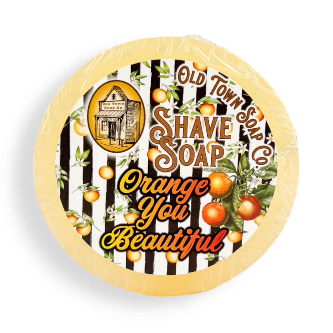 Orange You Beautiful Shave Soap - Old Town Soap Co.