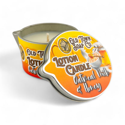 Oatmeal Milk &amp; Honey -Lotion Candles - Old Town Soap Co.