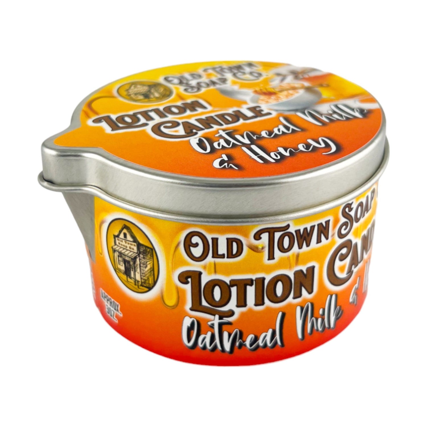 Oatmeal Milk &amp; Honey -Lotion Candles - Old Town Soap Co.