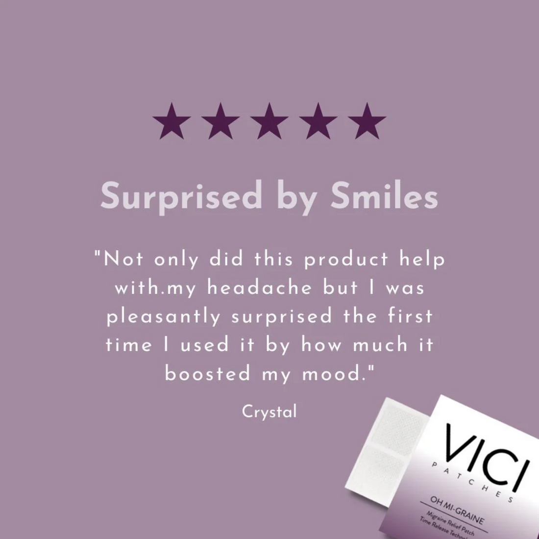 Oh Mi-graine Topical Patch by VICI Wellness