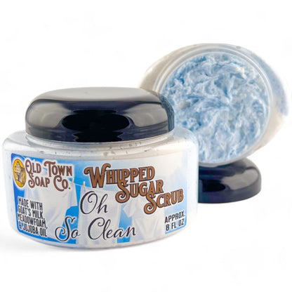 Oh So Clean -Whipped Sugar Scrub Soap - Old Town Soap Co.