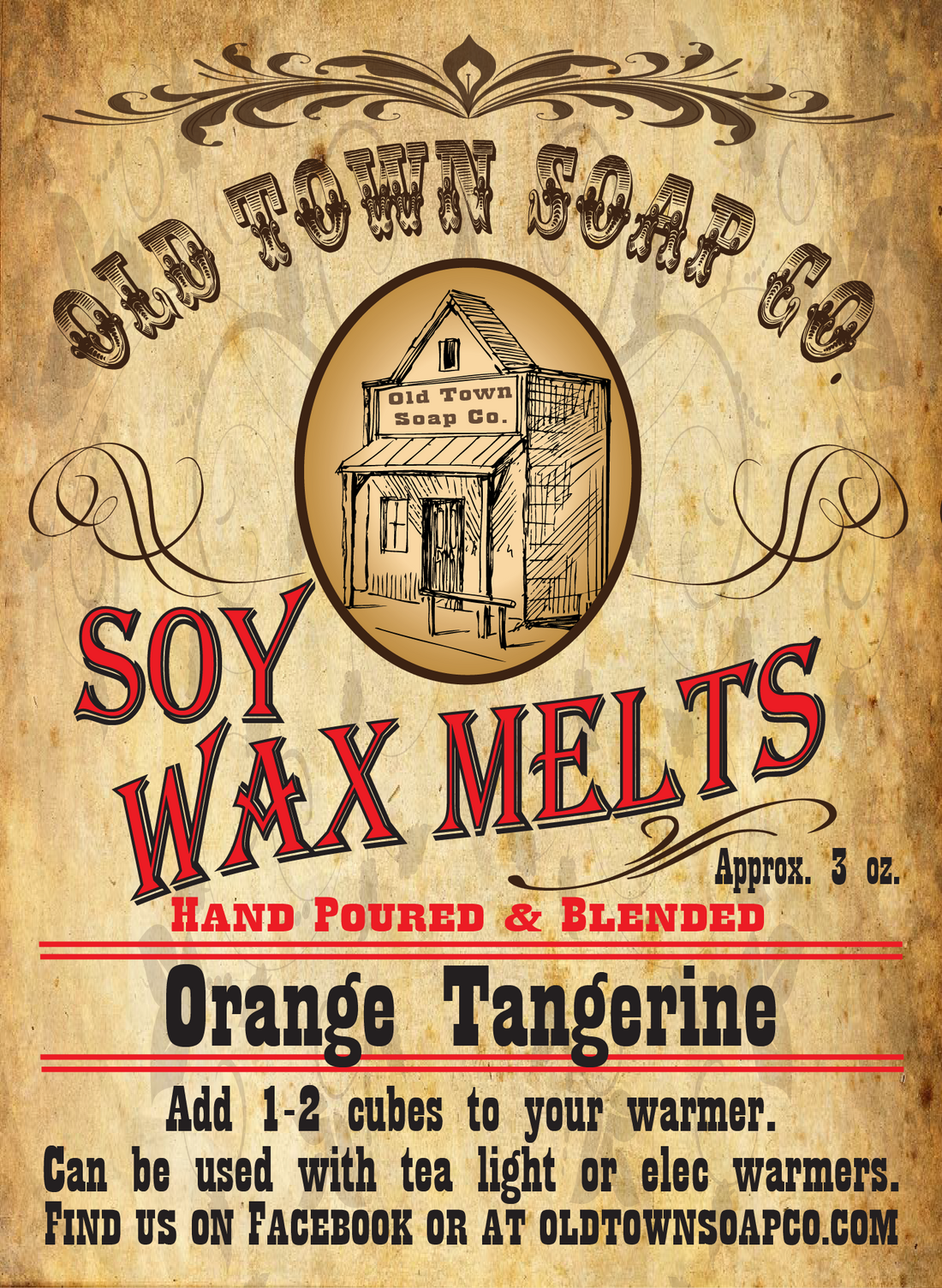 Orange Tangerine Wax Melts