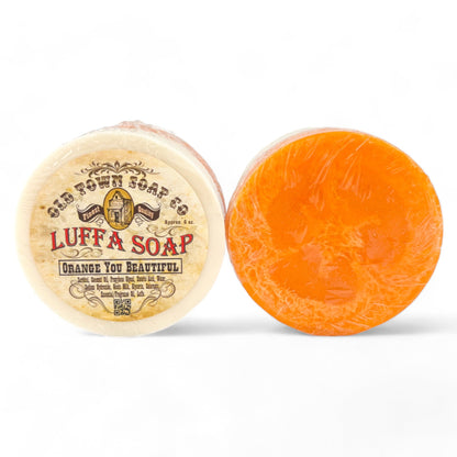 Orange You Beautiful -Luffa Soap - Old Town Soap Co.