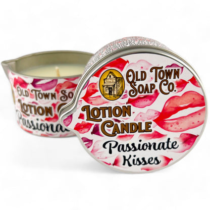 Passionate Kisses -Lotion Candles - Old Town Soap Co.