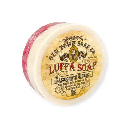 Passionate Kisses -Luffa Soap - Old Town Soap Co.