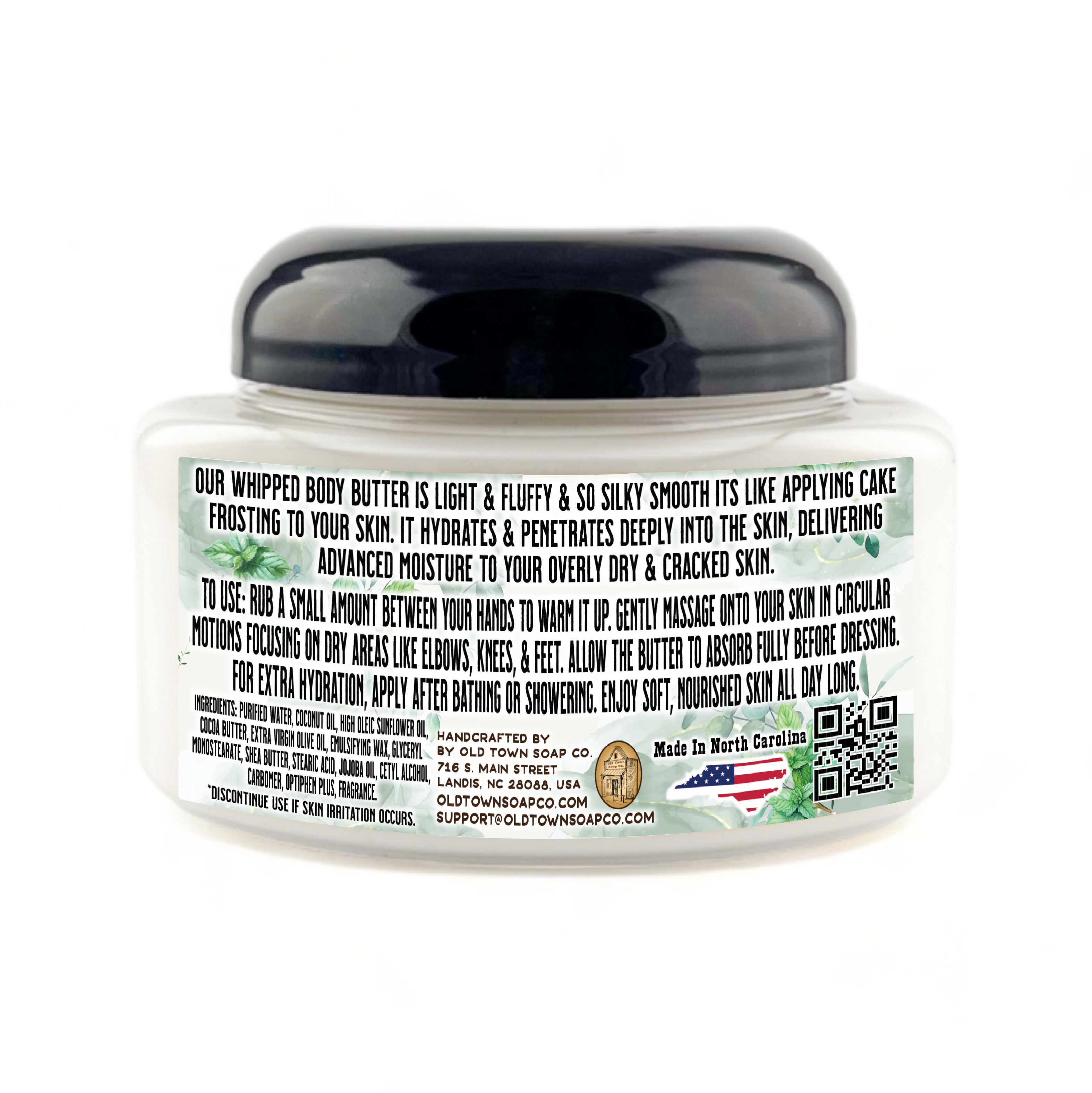 Peppermint Eucalyptus Whipped Body Butter