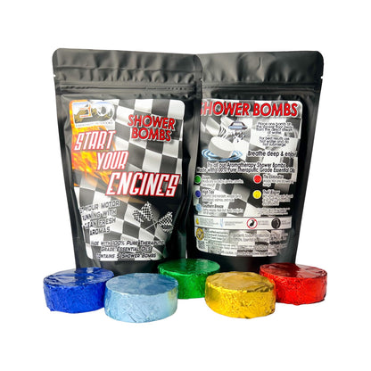 Start Your Engines Shower Bombs Earnhardt Outdoors - Old Town Soap Co.