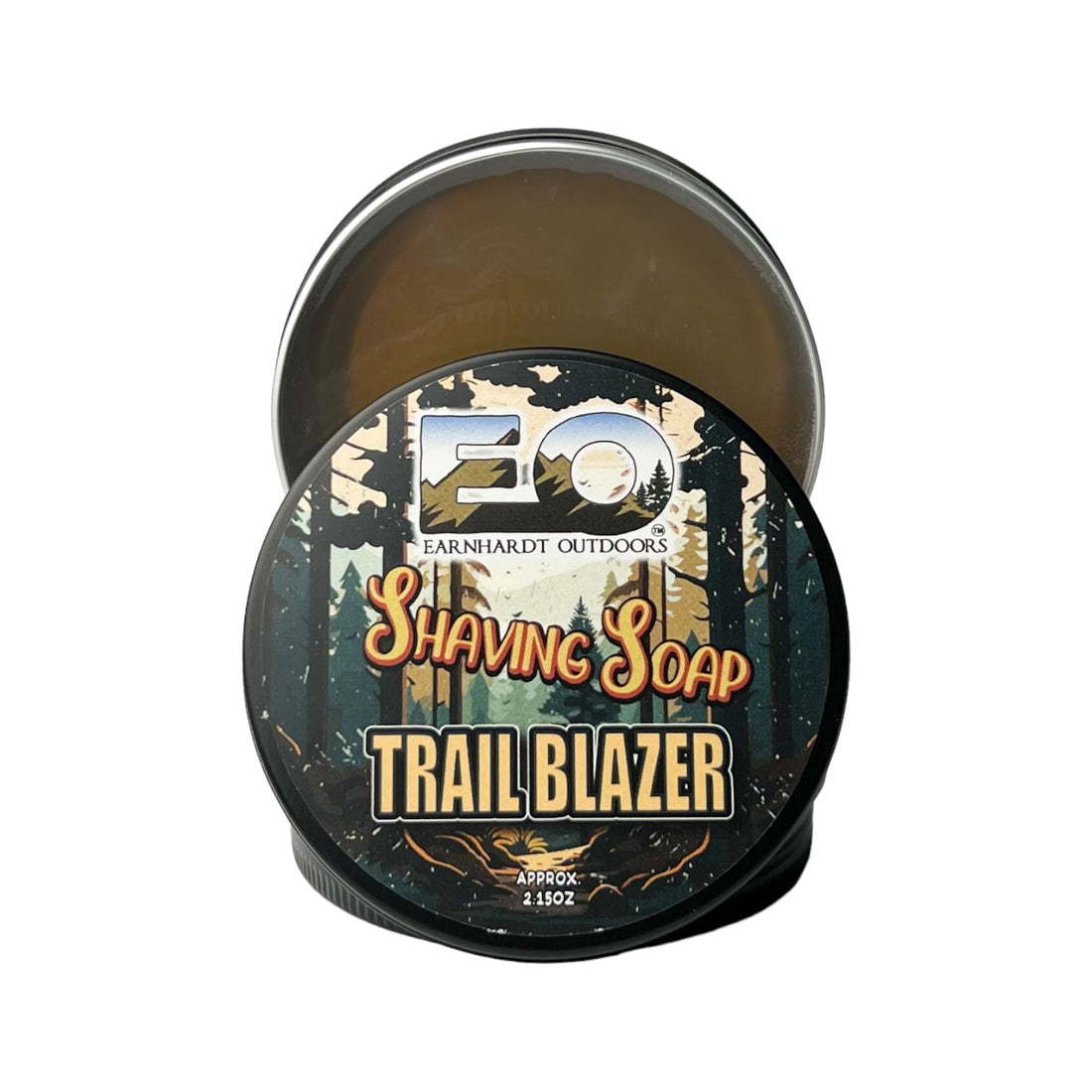 Trail Blazer Earnhardt Outdoors Shave Tin - Old Town Soap Co.
