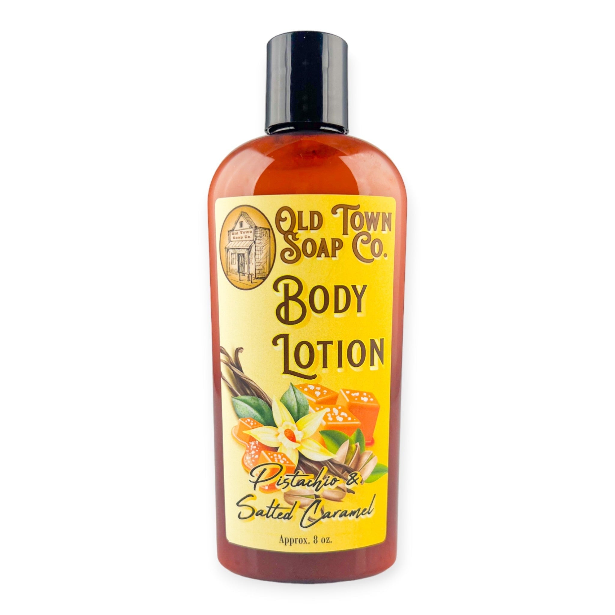 Pistachio &amp; Salted Caramel Body Lotion - Old Town Soap Co.