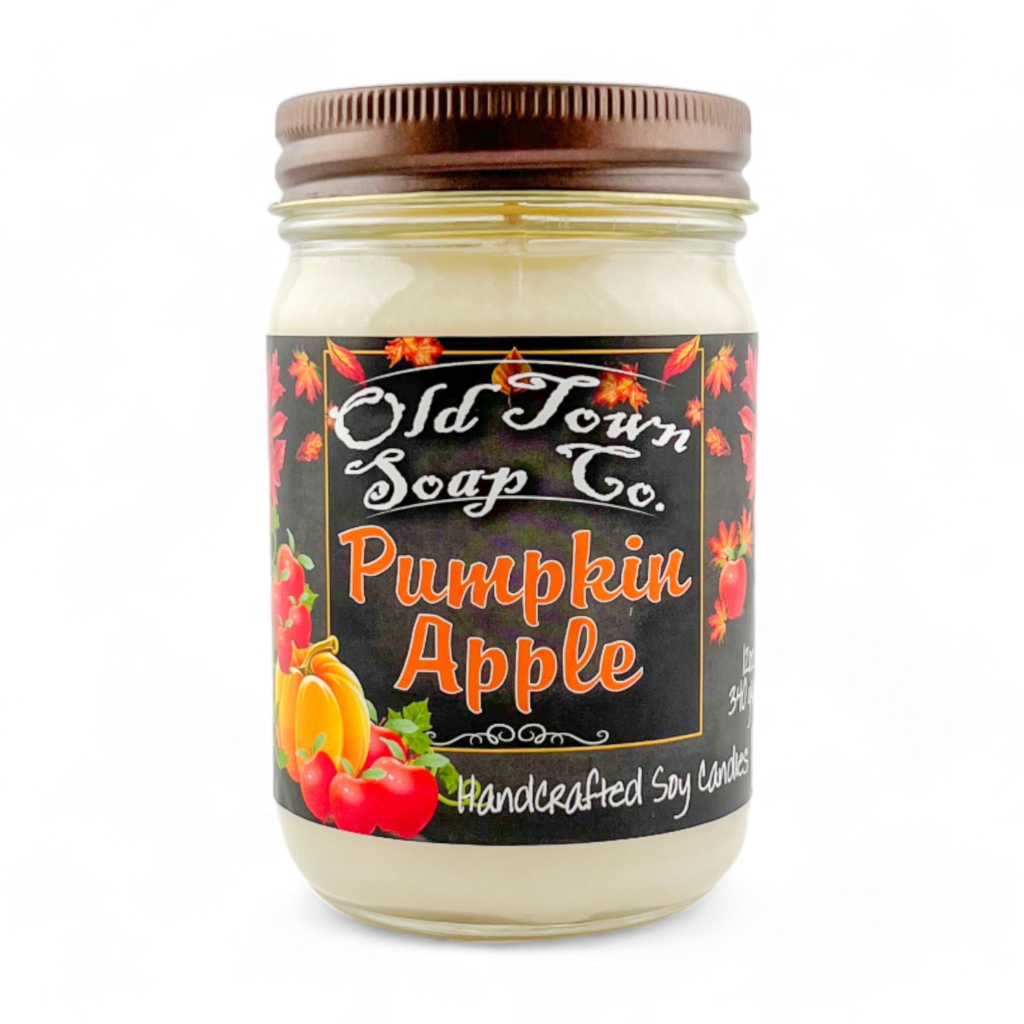 Pumpkin Apple - 12oz Candles - Old Town Soap Co.