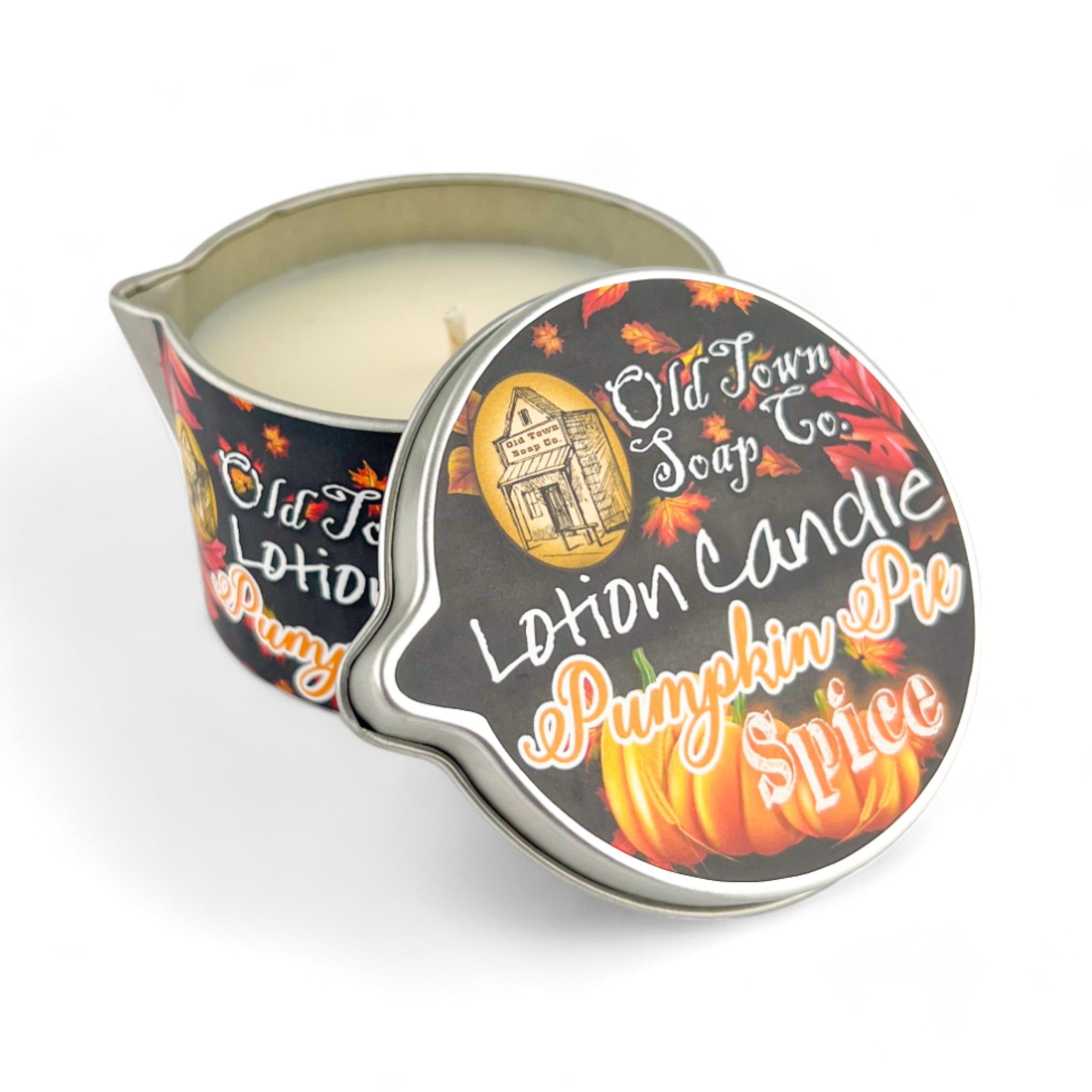 Pumpkin Pie Spice Lotion Candle - Old Town Soap Co.