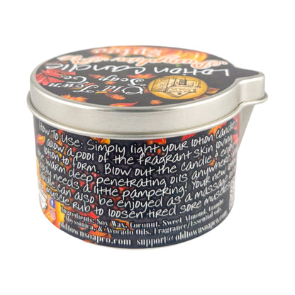 Pumpkin Pie Spice Lotion Candle - Old Town Soap Co.