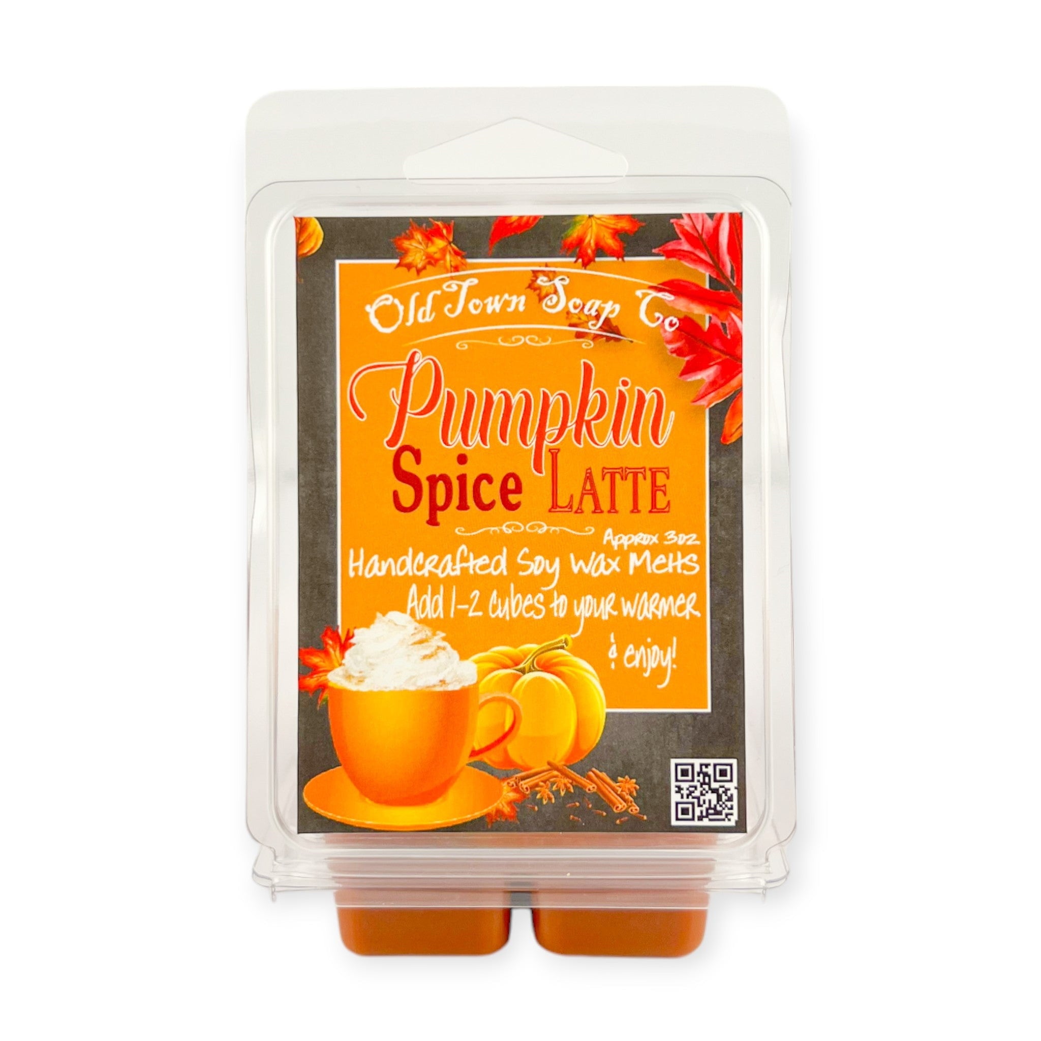 Pumpkin Spice Latte Wax Melts - Old Town Soap Co.