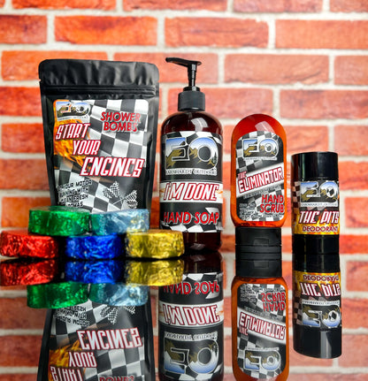 Start Your Engines Shower Bombs Earnhardt Outdoors - Old Town Soap Co.
