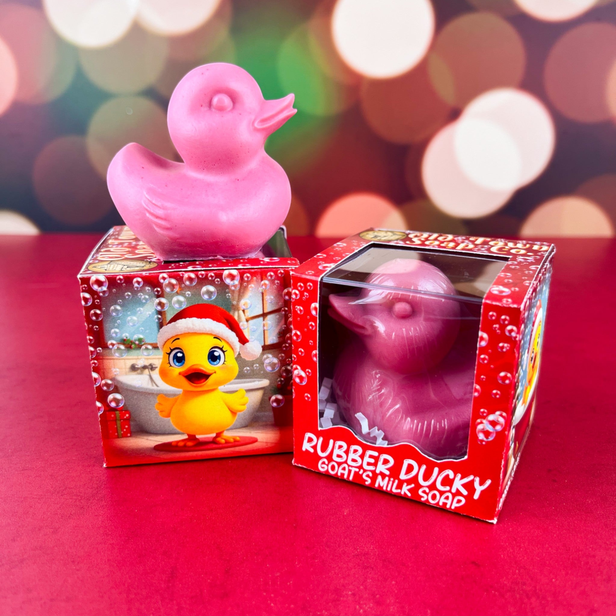 Christmas Rubber Ducky Goat&