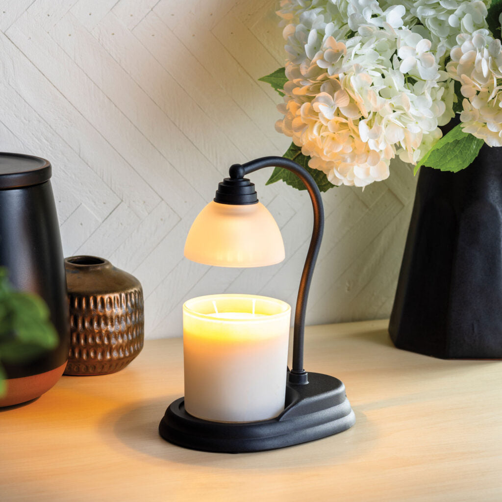 Black Aurora Lamp Candle Warmer