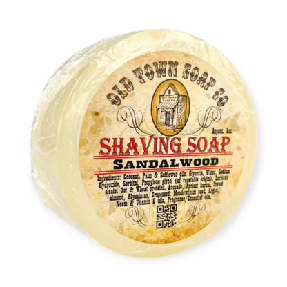 Sandalwood - Shave Puck - Old Town Soap Co.