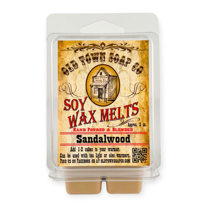 Sandalwood Wax Melts - Old Town Soap Co.