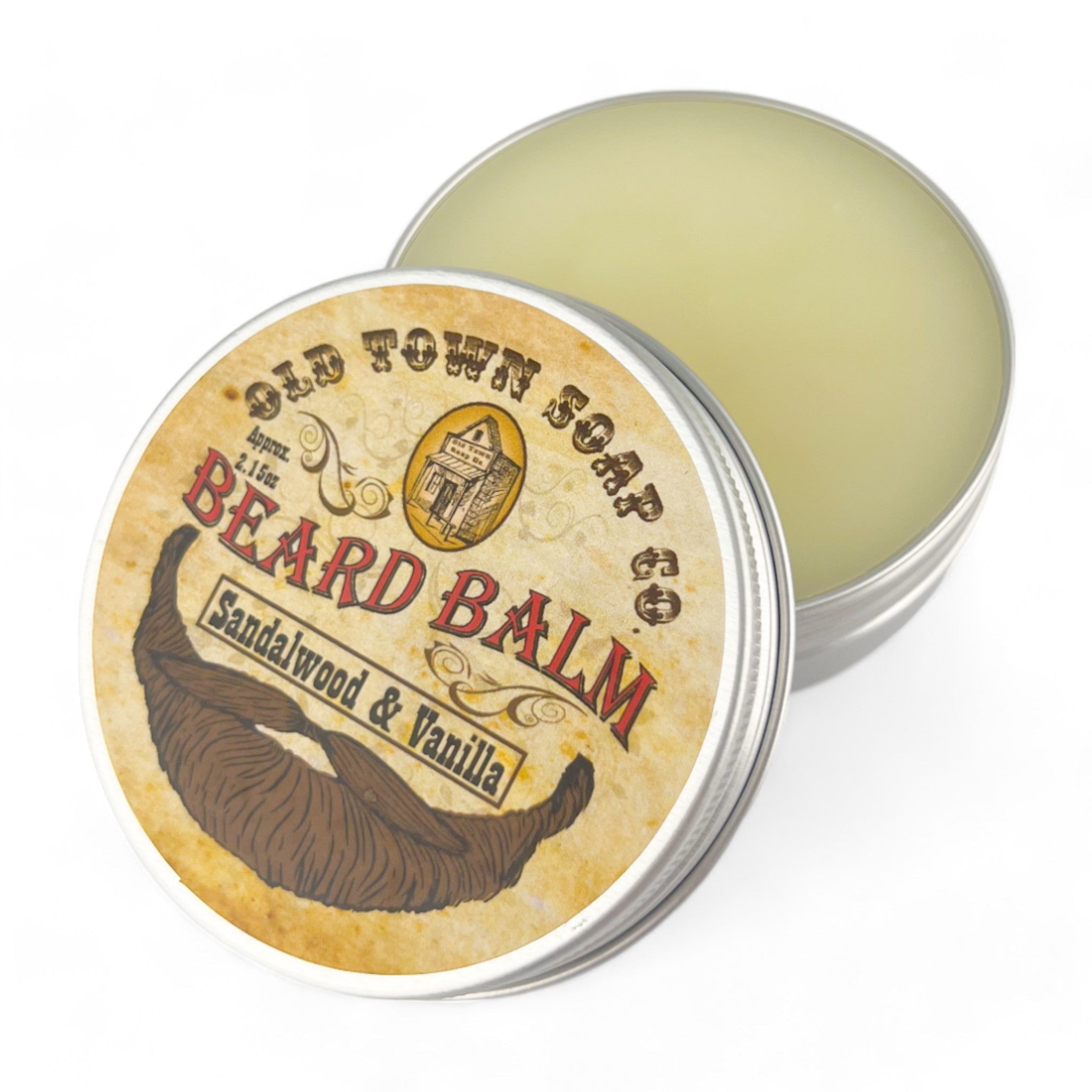 Sandalwood &amp; Vanilla Beard Balm - Old Town Soap Co.