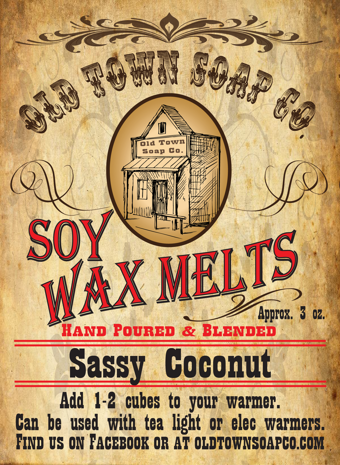 Sassy Coconut Wax Melts