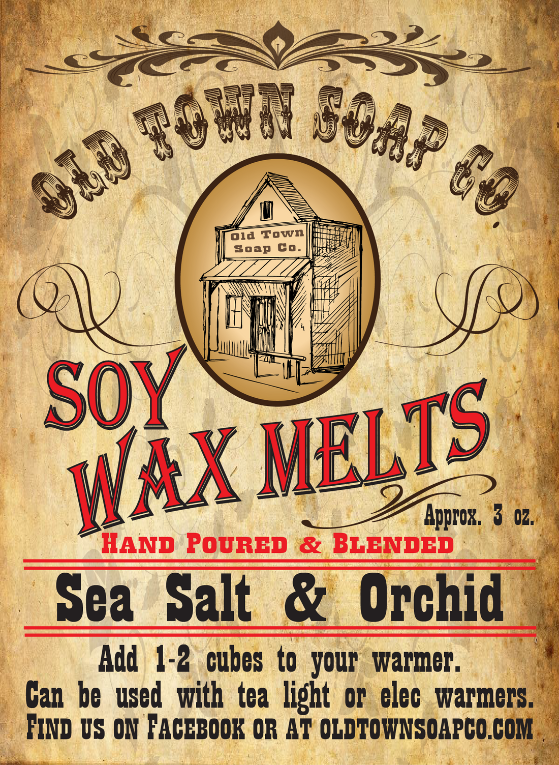 Sea Salt &amp; Orchid Wax Melts