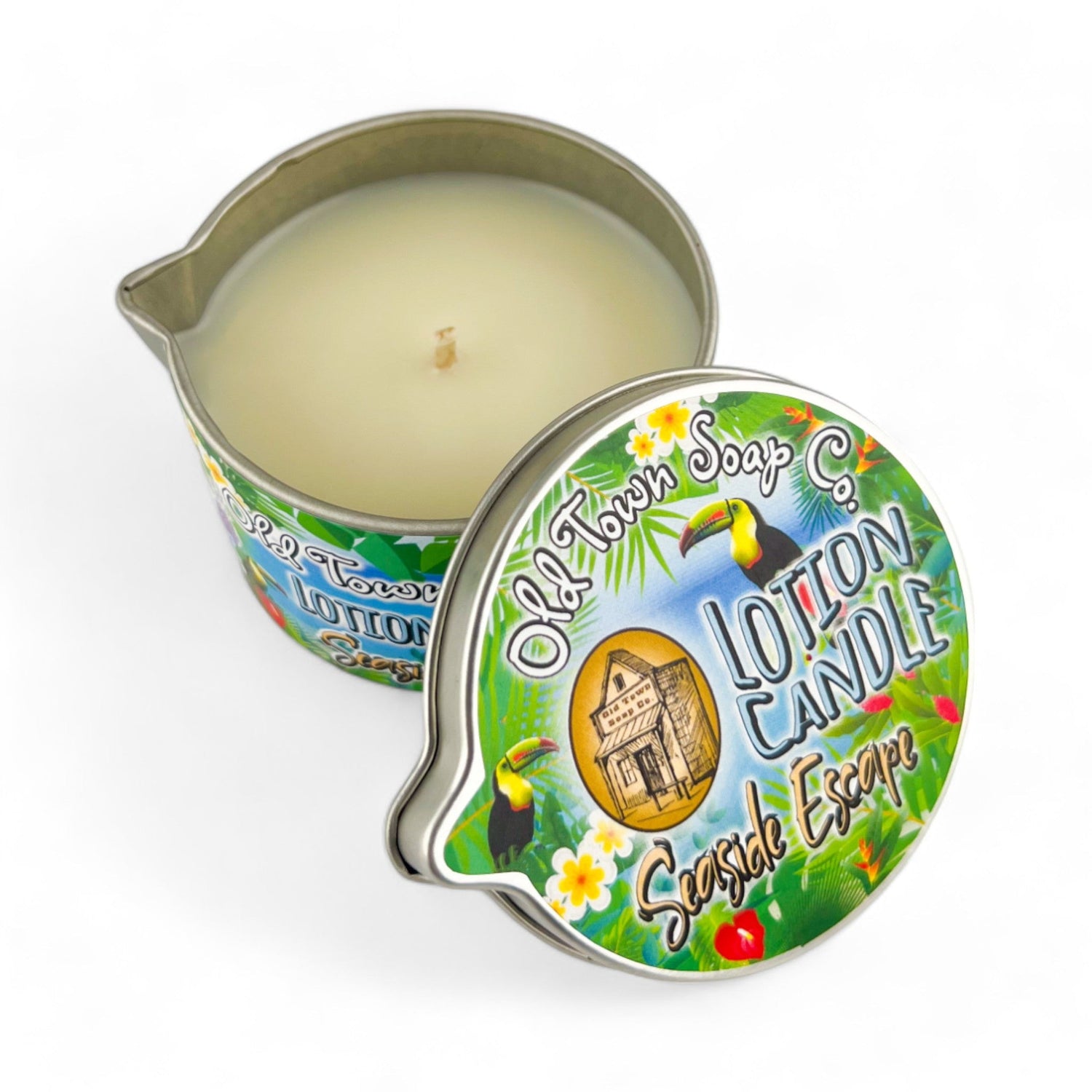 Seaside Escape -Lotion Candles - Old Town Soap Co.