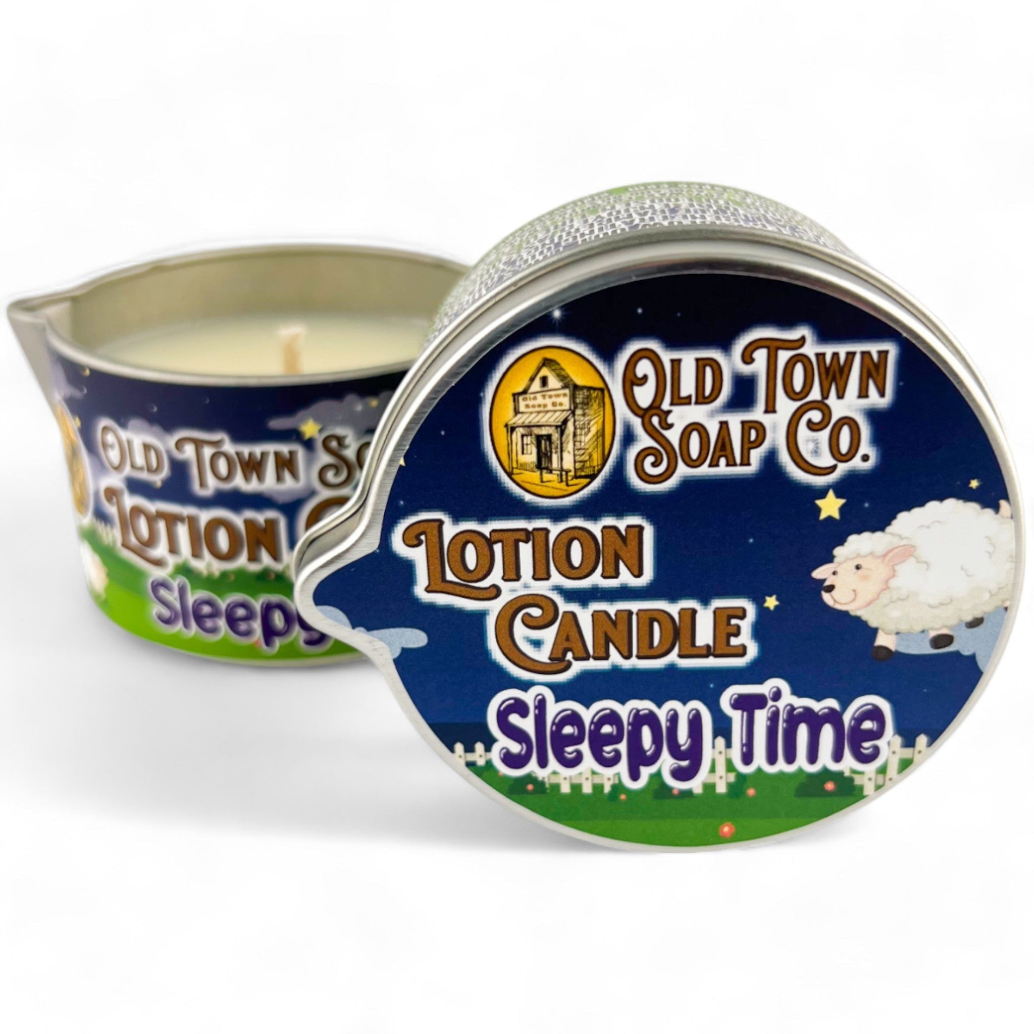 Sleepy Time -Lotion Candles - Old Town Soap Co.