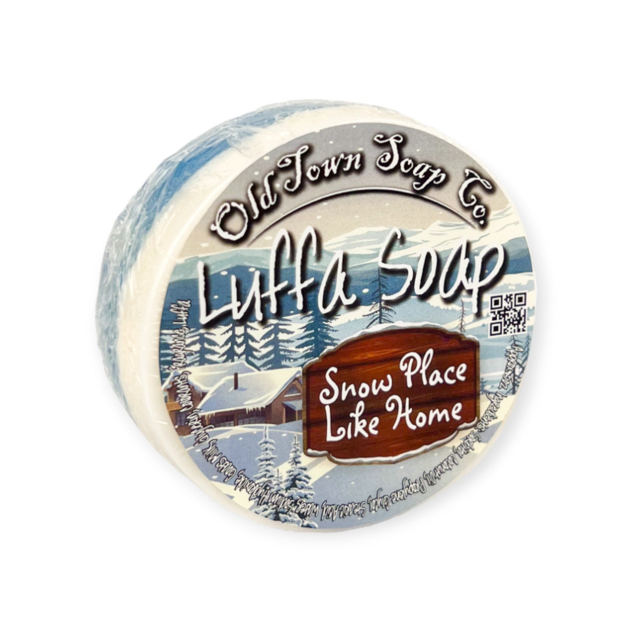 Snow Place Like Home Luffa Soap - Old Town Soap Co.