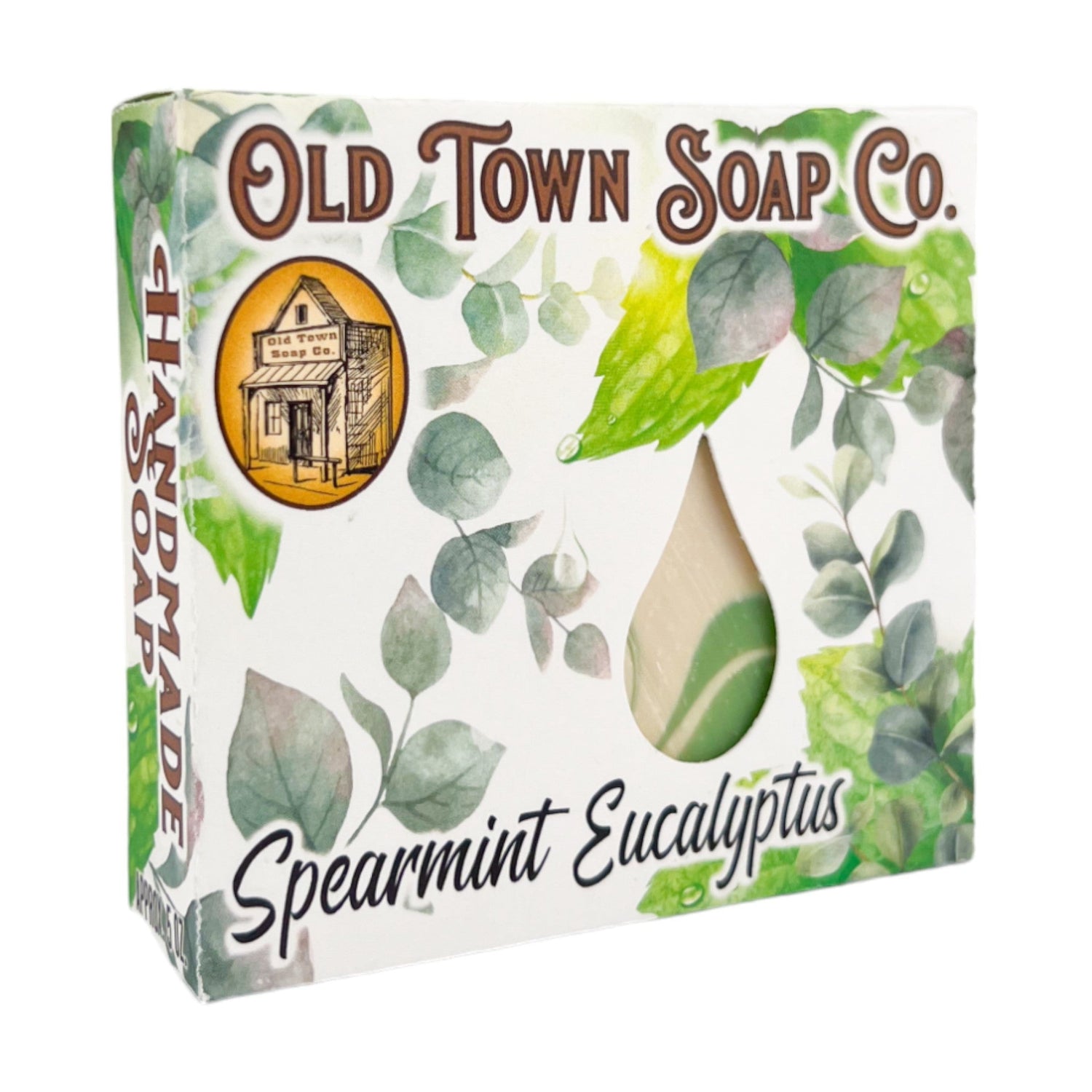 Spearmint &amp; Eucalyptus -Bar Soap - Old Town Soap Co.