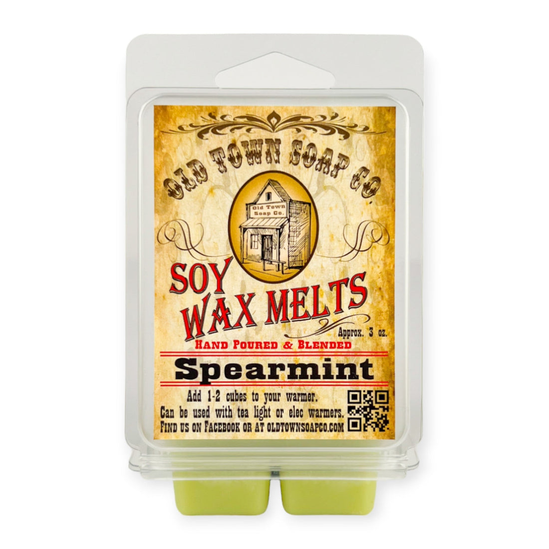 Spearmint Wax Melts - Old Town Soap Co.