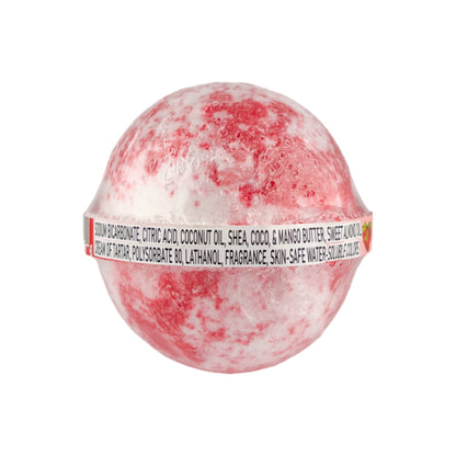 Strawberry Bath Bomb -Large - Old Town Soap Co.