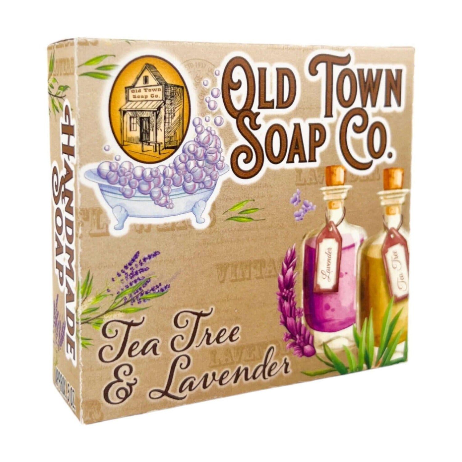 tea tree and lavender soap Tea Tree & Lavender Soap -Bar Soap